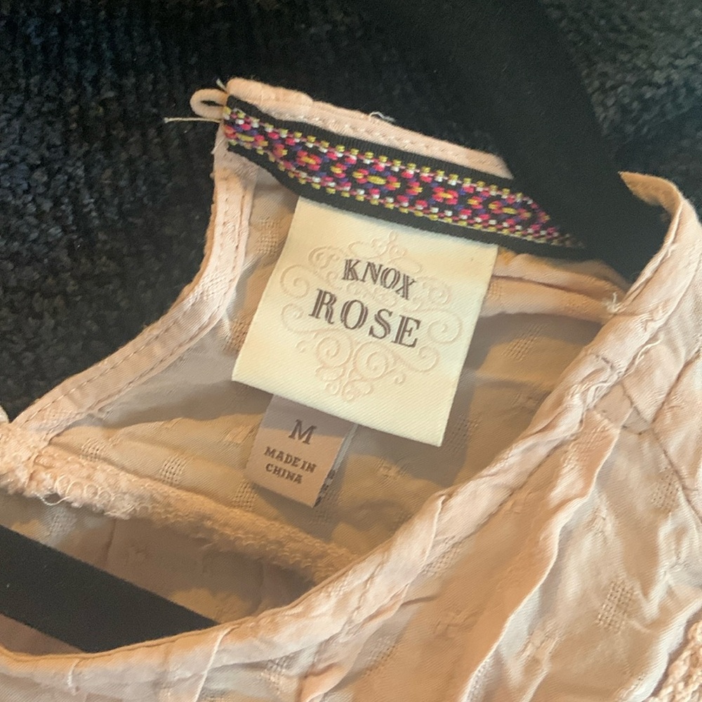 Knox Rose pale pink cotton